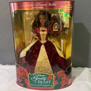 Holiday🎄Belle Disney Princess 👸🏻 Barbie Sp. Edition